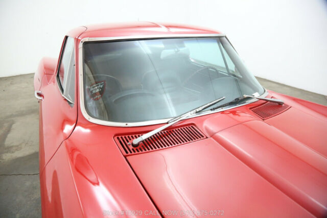 1966 Red Chevrolet Corvette