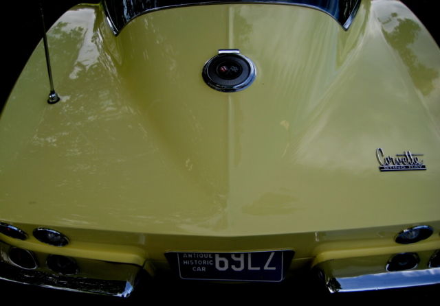1966 Sunfire Yellow Chevrolet Corvette Coupe