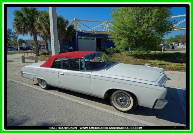 1966 White Chrysler Imperial