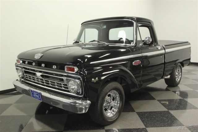 1966 Black Ford F-100