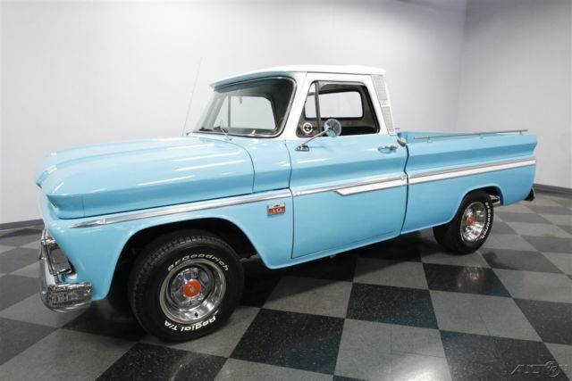 1966 Green Chevrolet C10