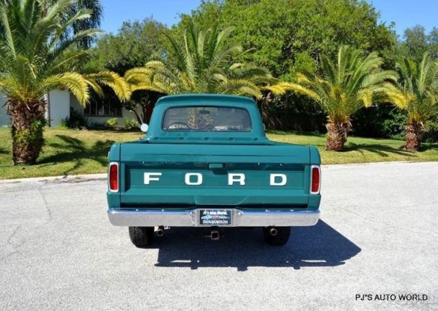 1966 Green Ford F-100