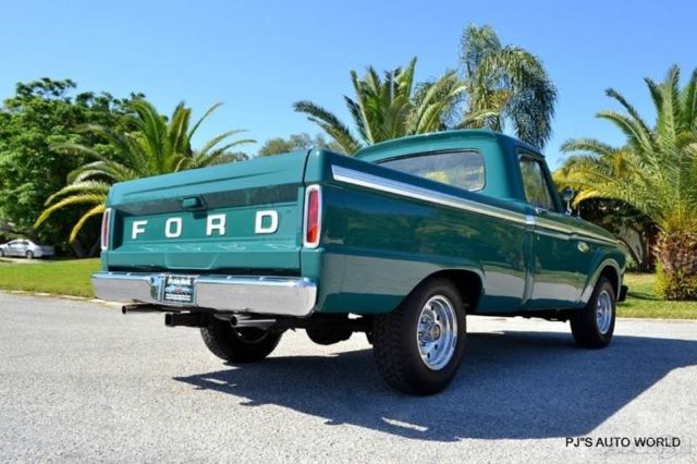 1966 Green Ford F-100
