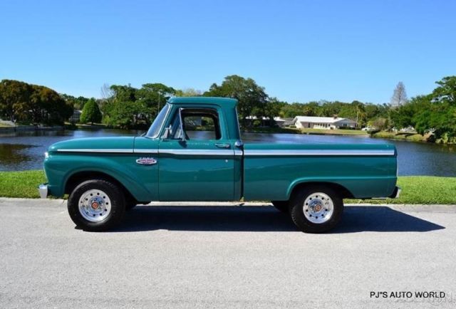 1966 Green Ford F-100