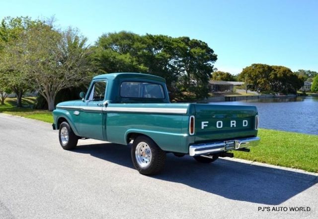 1966 Green Ford F-100