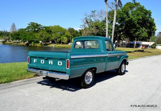 1966 Green Ford F-100