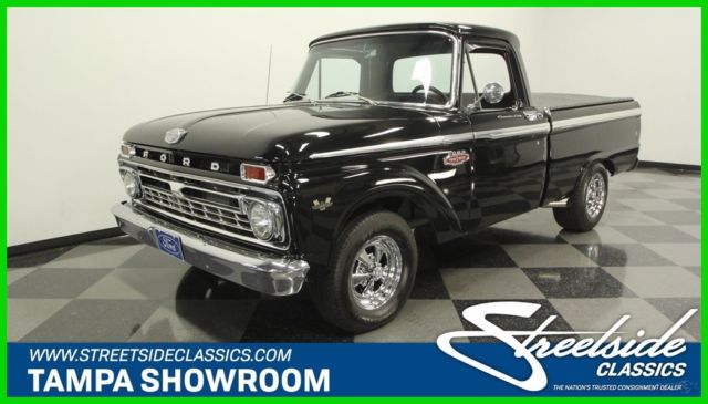1966 Black Ford F-100