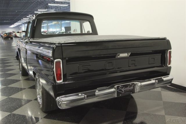 1966 Black Ford F-100