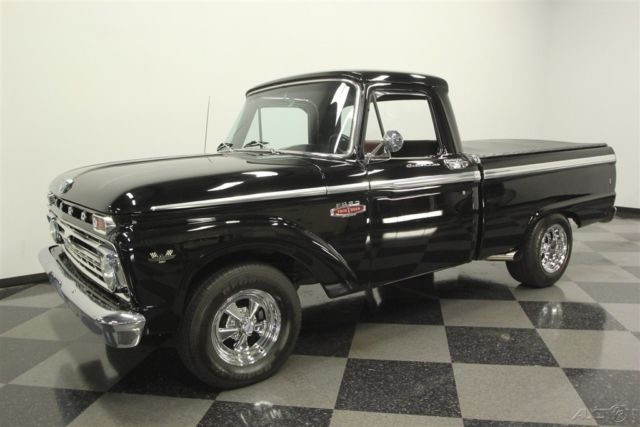 1966 Black Ford F-100