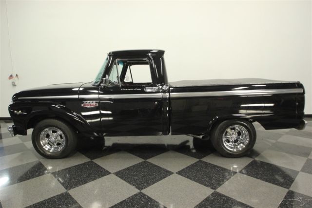 1966 Black Ford F-100