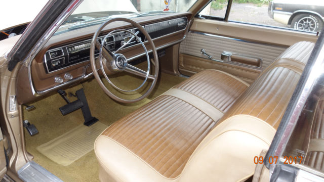 1966 Two Tone Gold Dodge Coronet Coupe