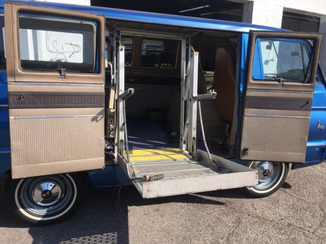 1966 Blue Dodge Other Standard Passenger Van