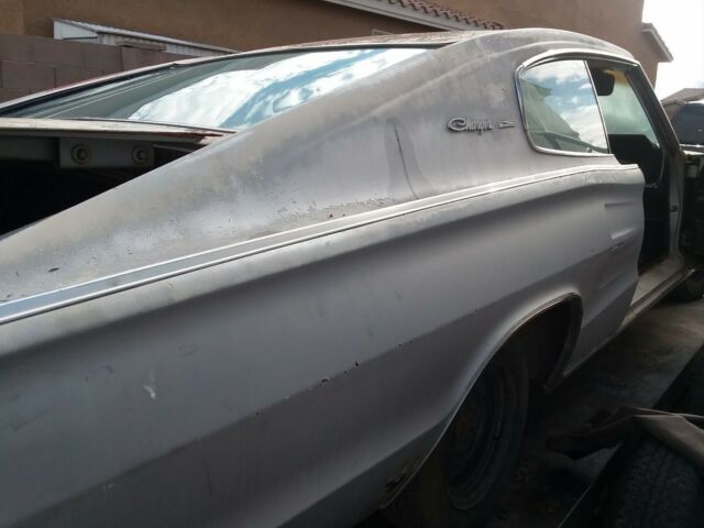 1966 Silver Dodge Charger