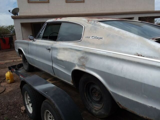 1966 Silver Dodge Charger