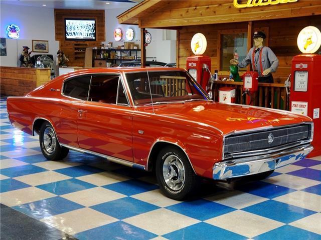 1966 Red Dodge Charger --