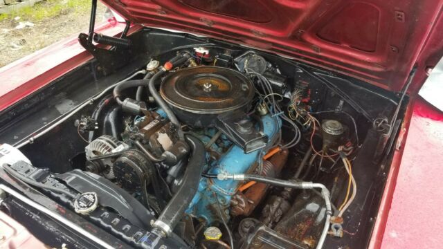 1966 Burgundy Dodge Coronet Coupe