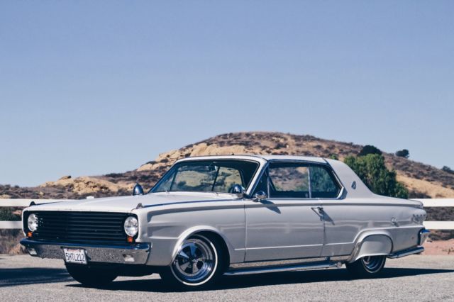 1966 White Dodge Dart Coupe