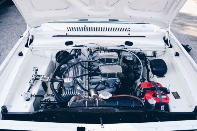 1966 White Dodge Dart Coupe