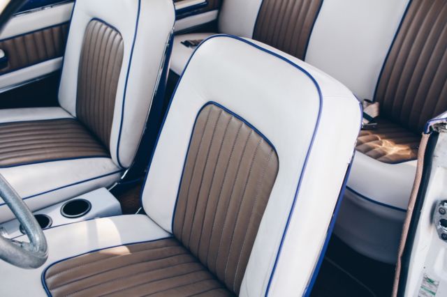 1966 White Dodge Dart Coupe