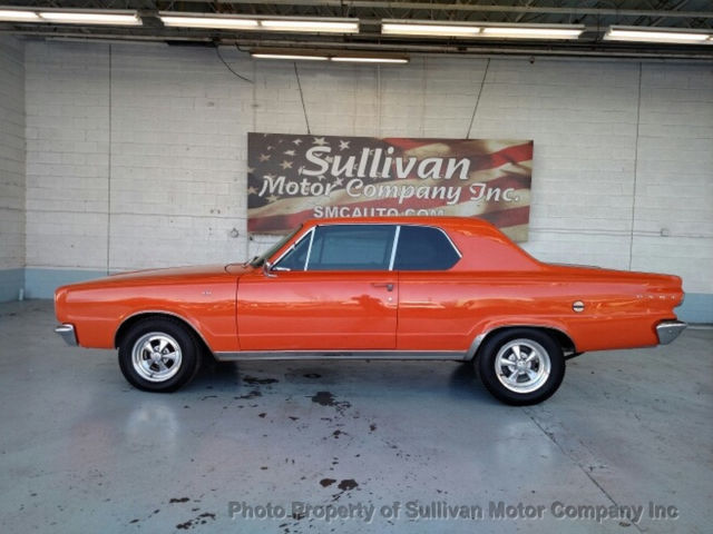 1966 Orange Dodge Dart Coupe