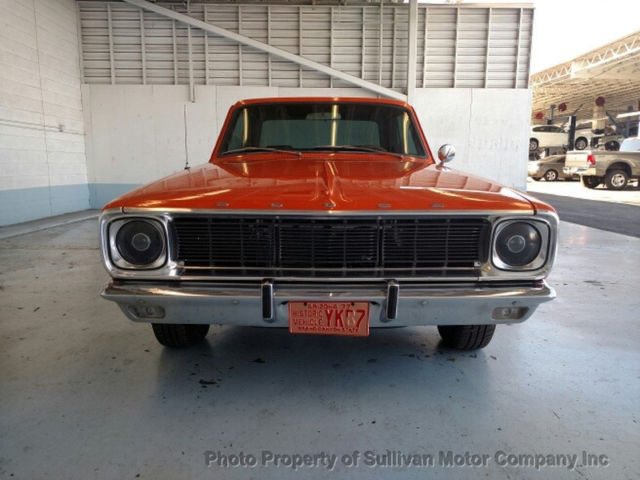 1966 Orange Dodge Dart Coupe