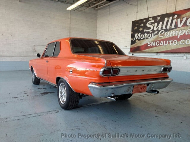 1966 Orange Dodge Dart Coupe