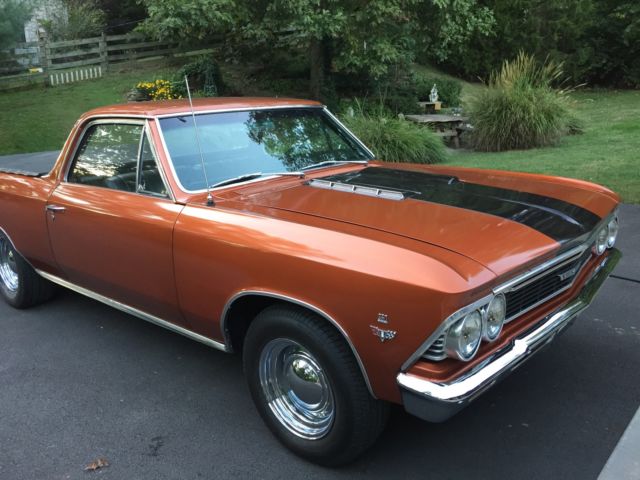 1966 Mango-Tango Chevrolet El Camino El Camino