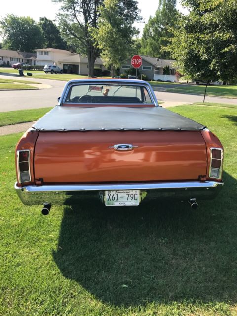 1966 Mango-Tango Chevrolet El Camino El Camino