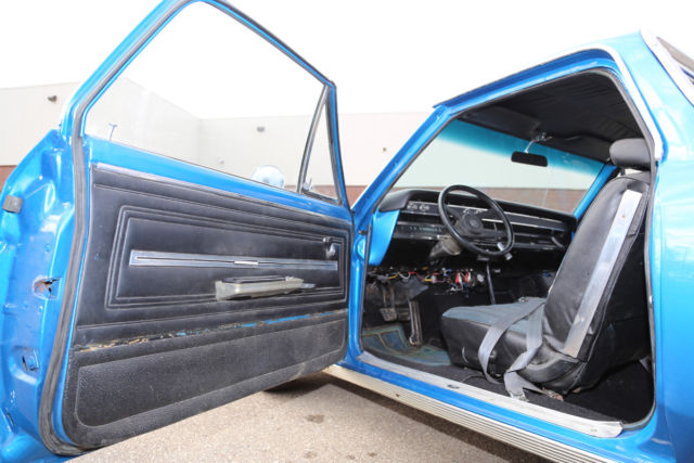 1966 Blue Chevrolet Chevelle