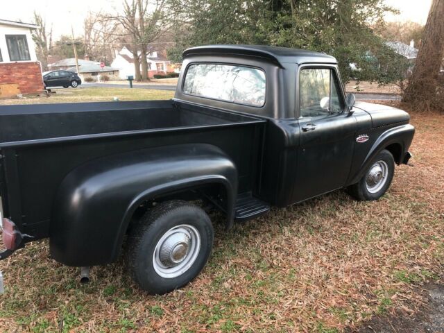 1966 Black Ford F-100 Cab & Chassis