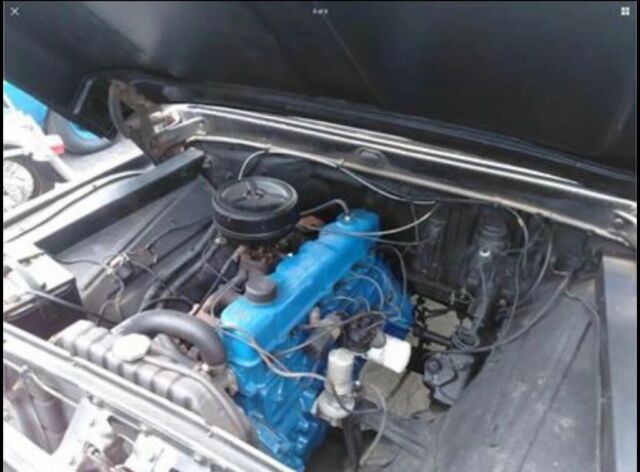 1966 Black Ford F-100 Cab & Chassis