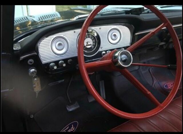 1966 Black Ford F-100 Cab & Chassis