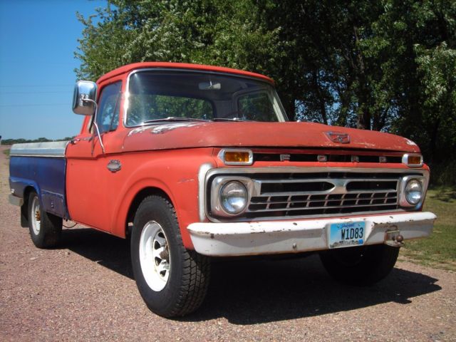 1966 Green Ford F-250