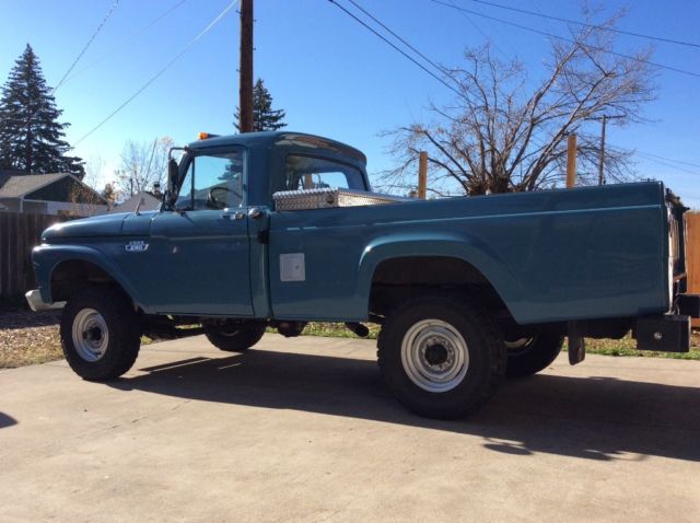 1966 Blue Ford F-250