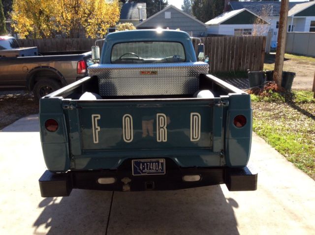 1966 Blue Ford F-250