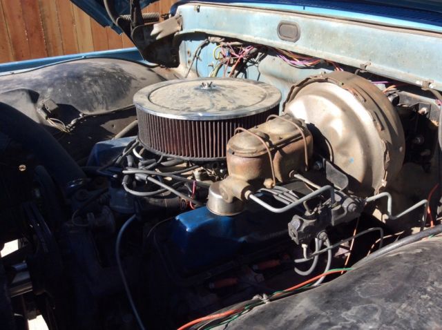 1966 Blue Ford F-250