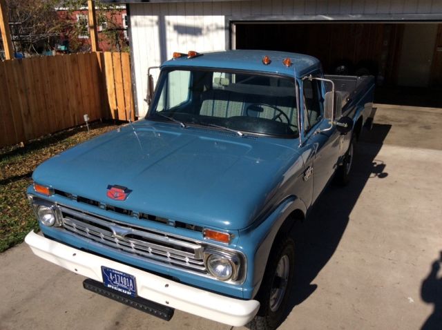 1966 Blue Ford F-250