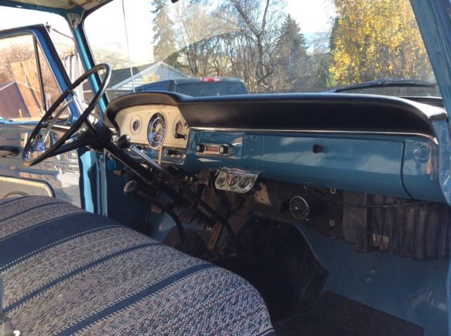 1966 Blue Ford F-250