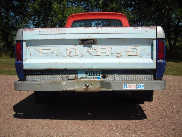 1966 Green Ford F-250