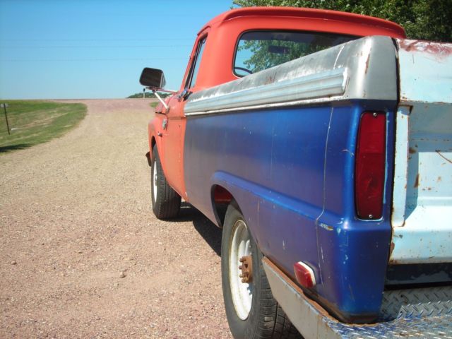 1966 Green Ford F-250