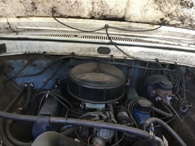 1966 Blue Ford F-250 Standard Cab Pickup