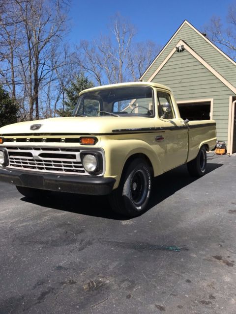 1966 Green Ford F-100 Reg Cab