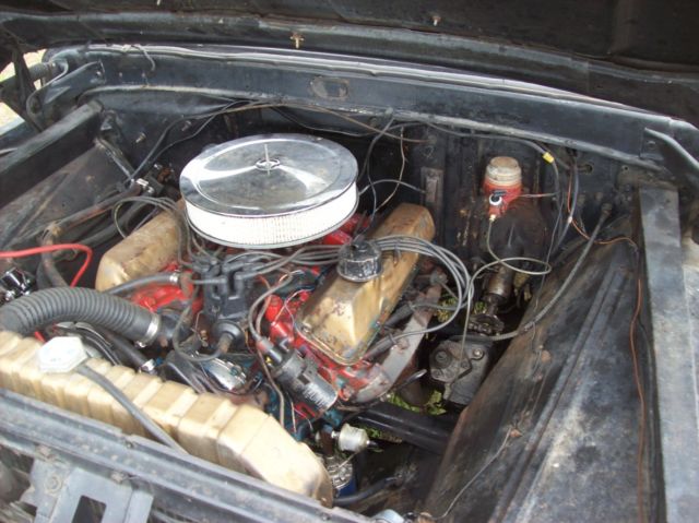 1966 Black Ford F-100 PICKUP