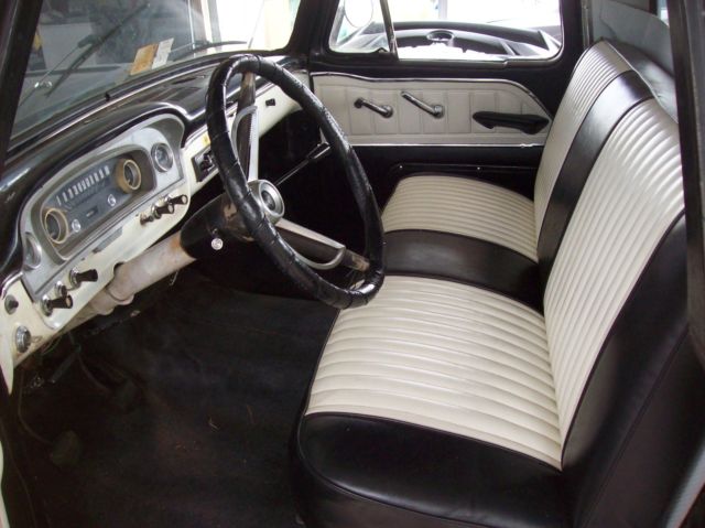 1966 Black Ford F-100 PICKUP