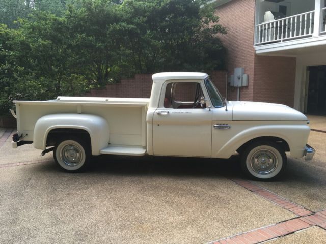 1966 White Ford F-100 PU