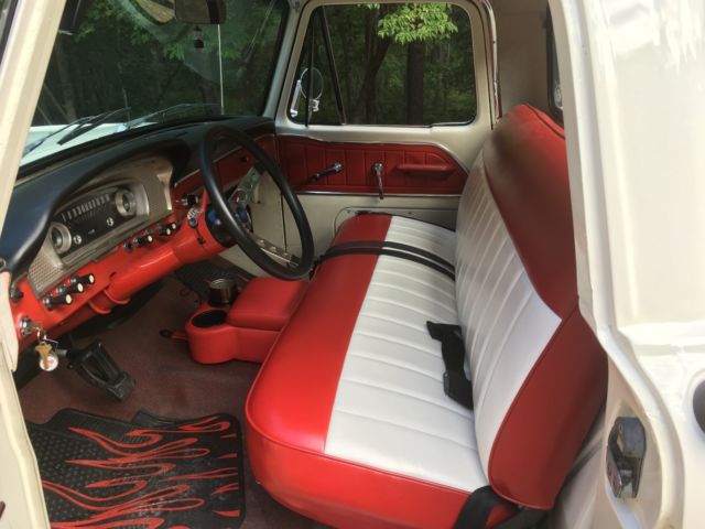 1966 White Ford F-100 PU