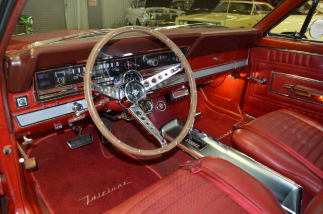 1966 Red Ford Fairlane Convertible