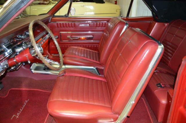 1966 Red Ford Fairlane Convertible