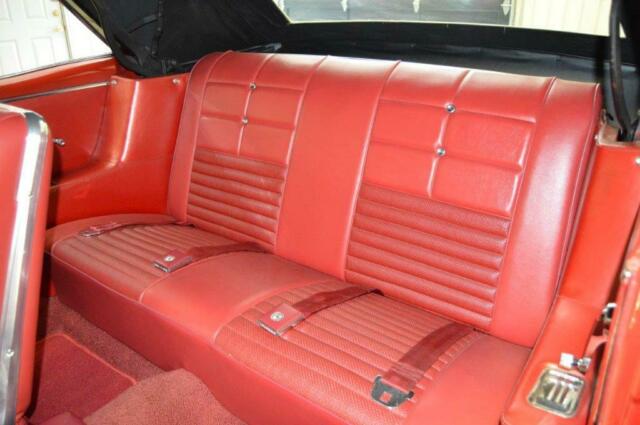 1966 Red Ford Fairlane Convertible