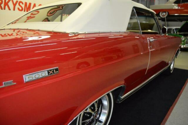 1966 Red Ford Fairlane Convertible
